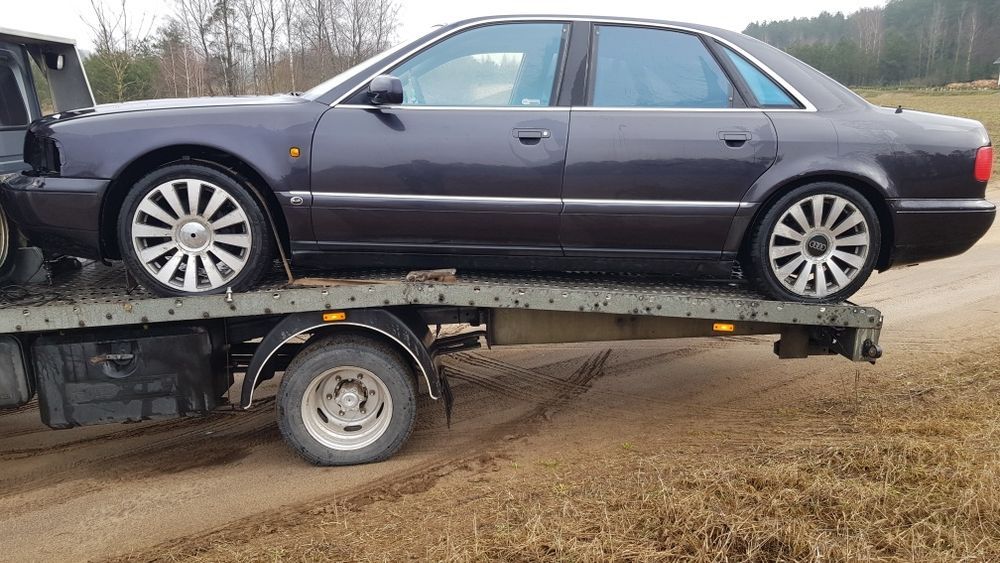 Audi a8 d2 4.2 97r ABZ 220kw LZ4V DNW recaro części Gołdap BLASK gps