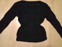 Sweter czarny rozmiar 36