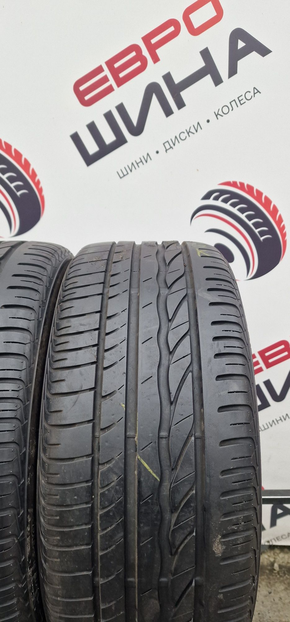 Літо 245/45/R17 7.2 мм 2шт Bridgestone Turanza Колеса Резина Склад