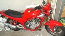 XJ 600 reconstruida
