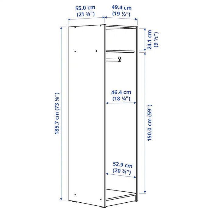 Szafa GURSKEN ikea