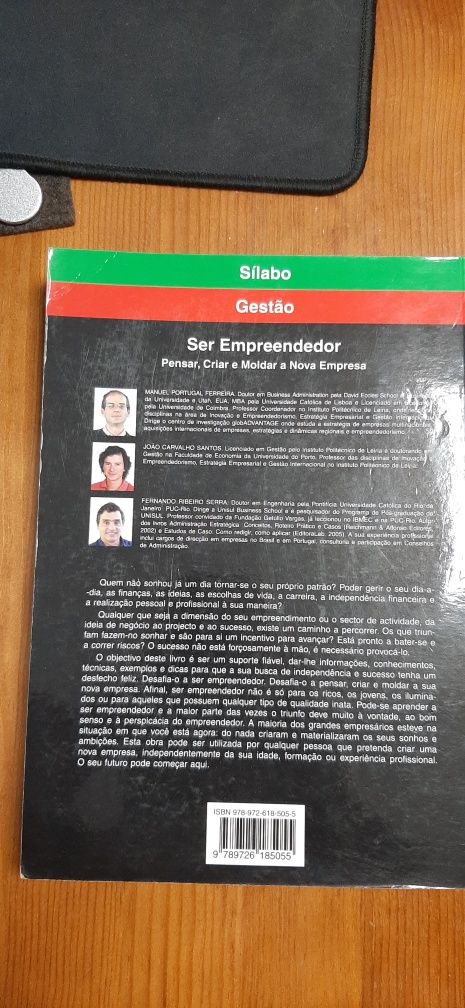 Livro Ser empreendedor