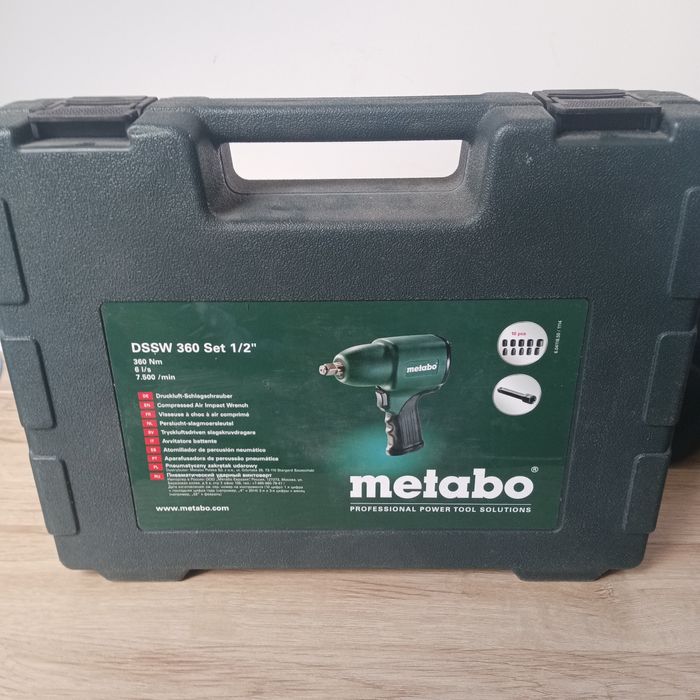 Klucz udarowy pneumatyczny Metabo