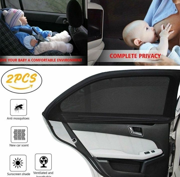 Proteção Solar Portas Automóvel Anti Mosquitos detritos etc.. NOVOS