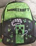 Plecak Minecraft zielony