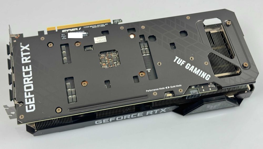 Karta graficzna ASUS TUF RTX 3060 Ti 8GB GDDR6 RGB Chłodna Cicha GW12M