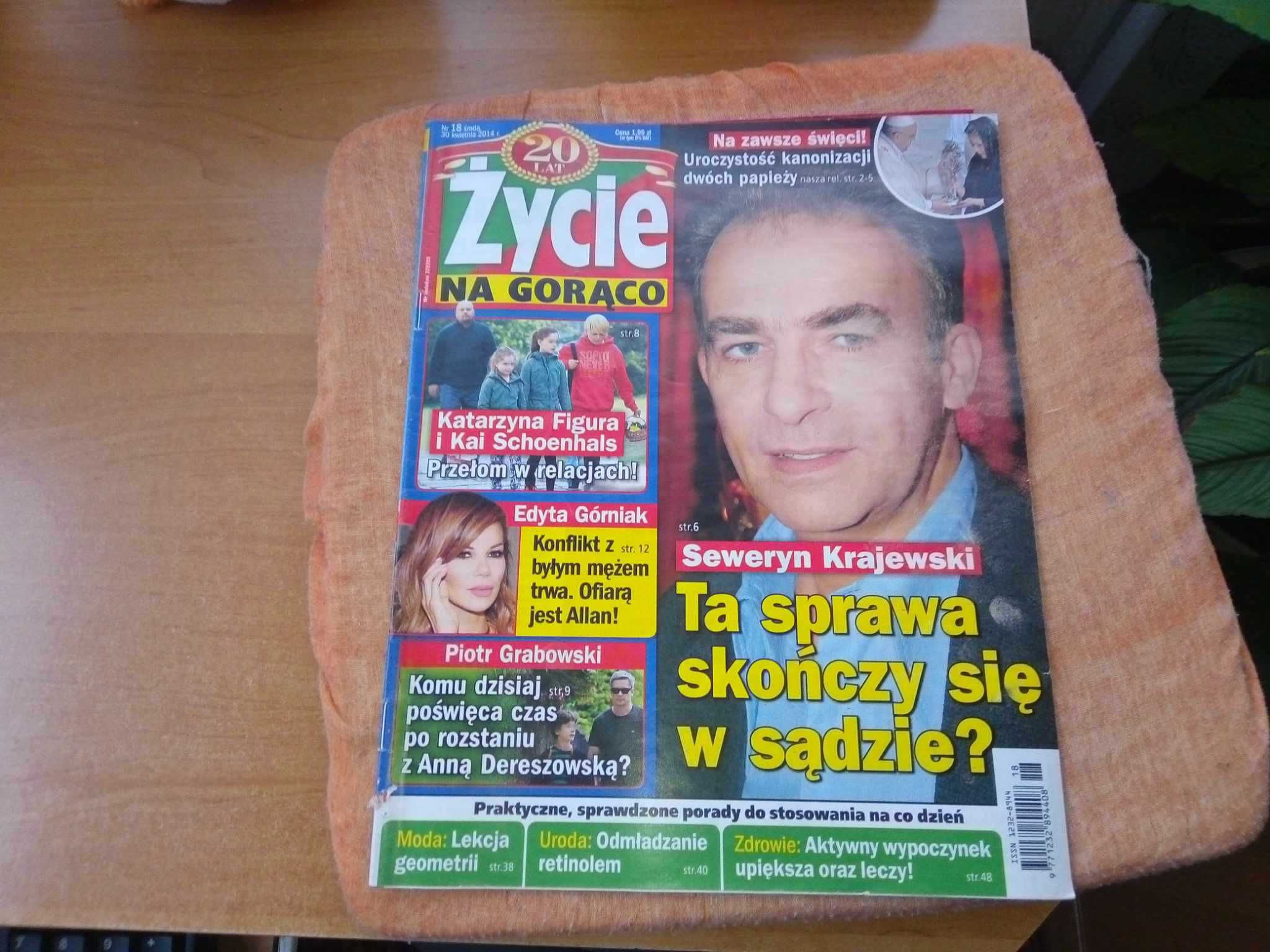 Tygodnik Życie na gorąco tylko prawdziwe gwiazd nr 18 kwiecień 2014