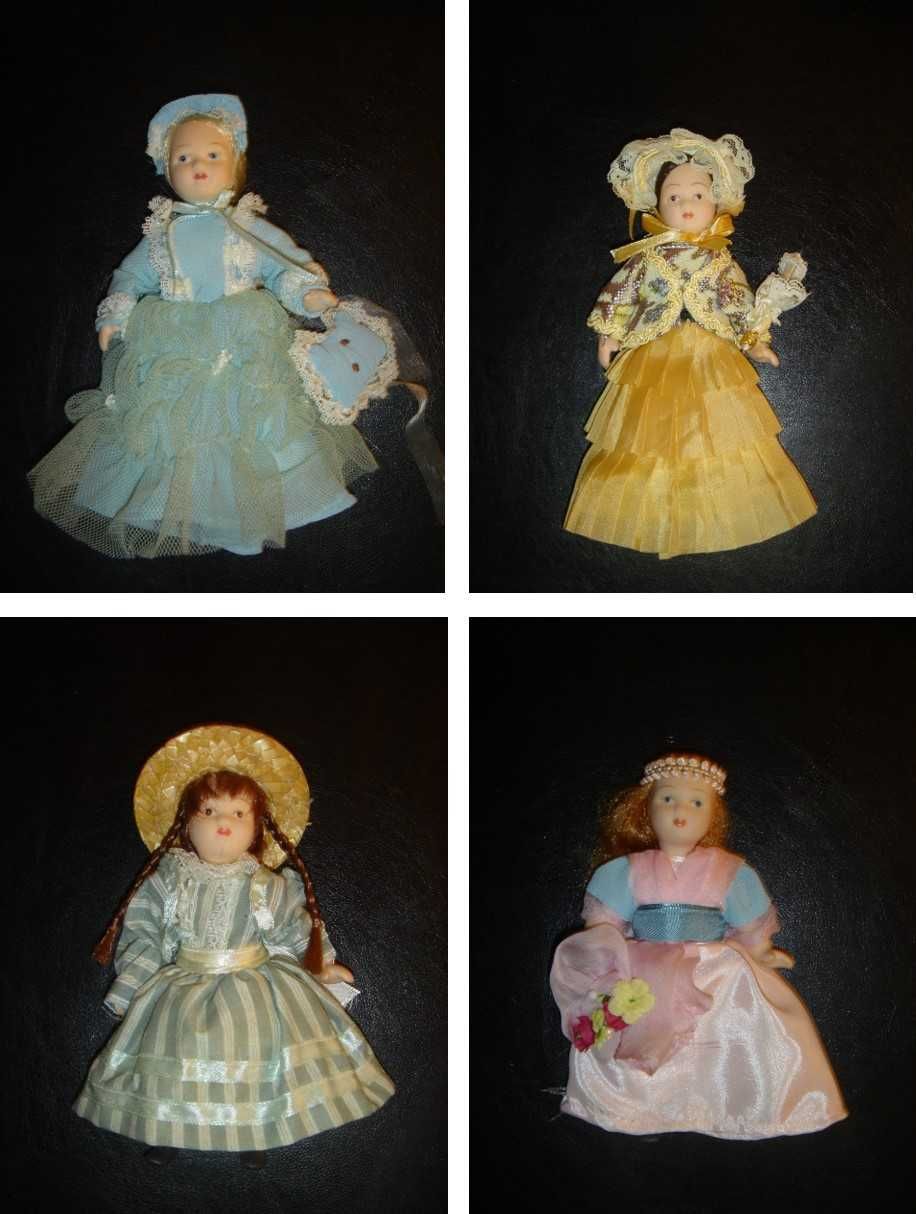 Bonecas de Porcelana Miniatura