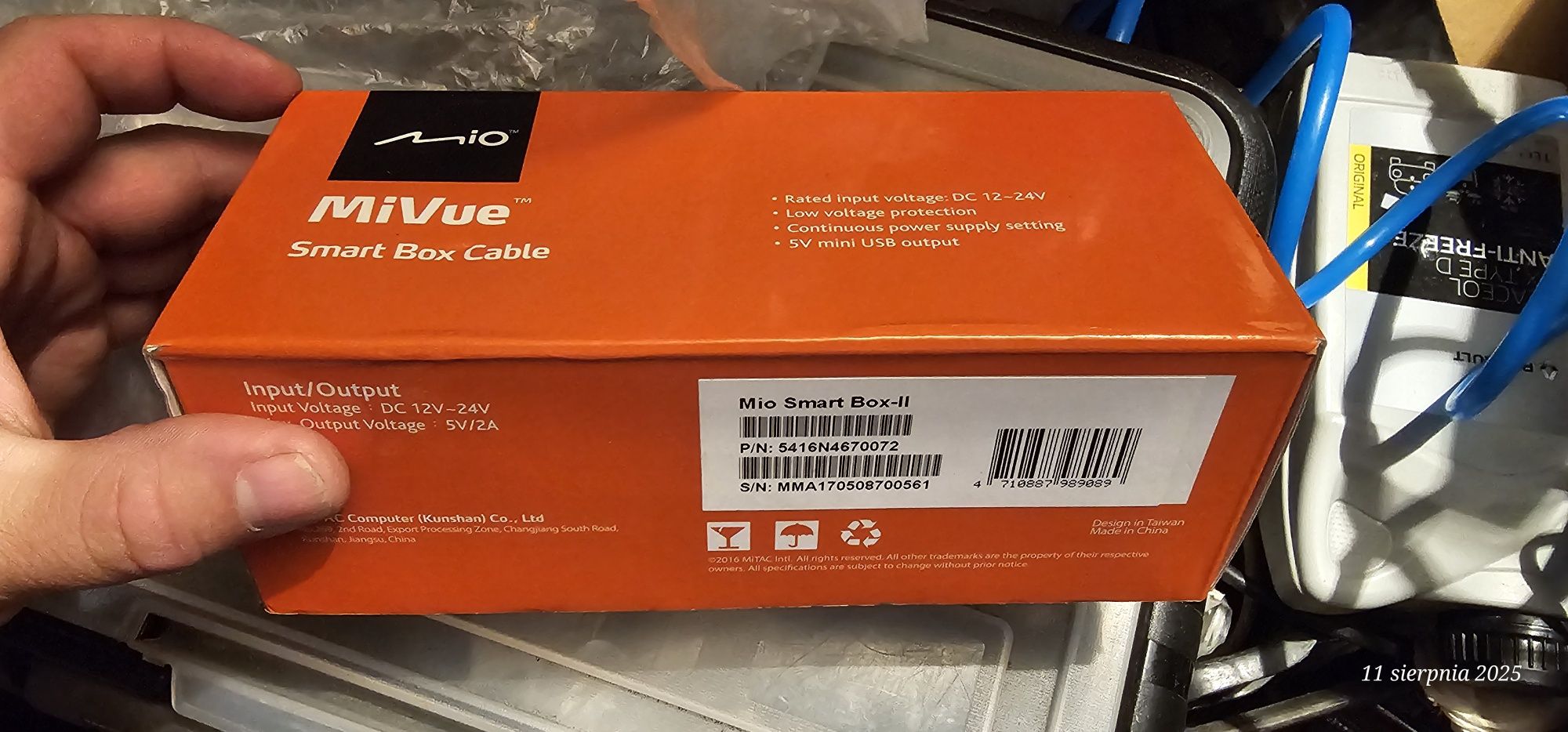 Mio Mivue Smartbox II zasilacz trybu parkingowego
Główne cechy: