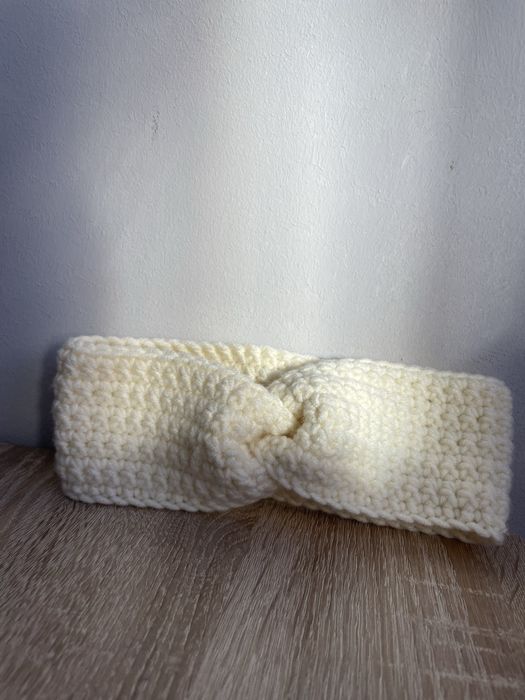 Opaska na glowe HandMade welna merino