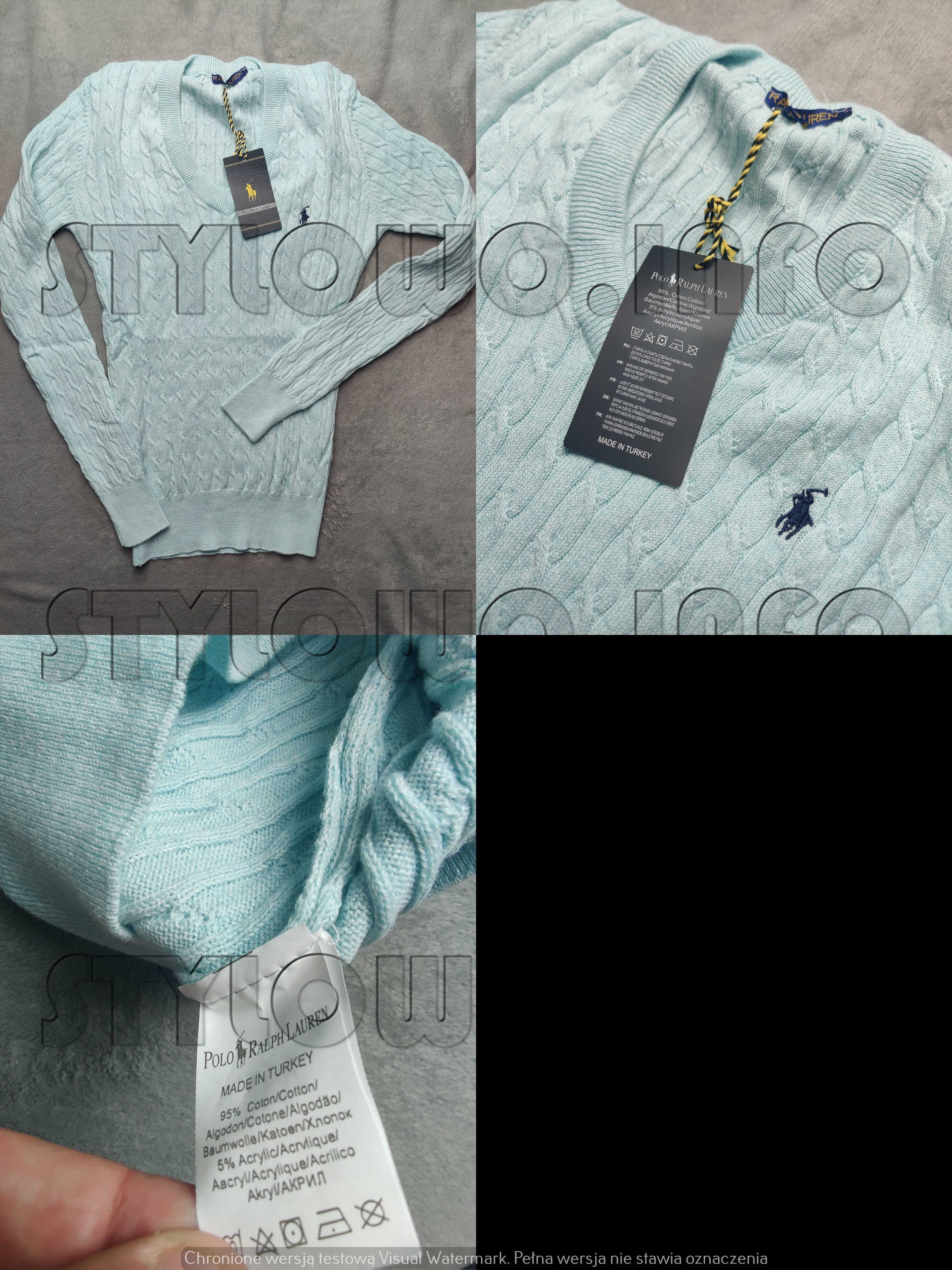 Sweter damski kolory Tommy Hilfiger Ralph Lauren sweterki