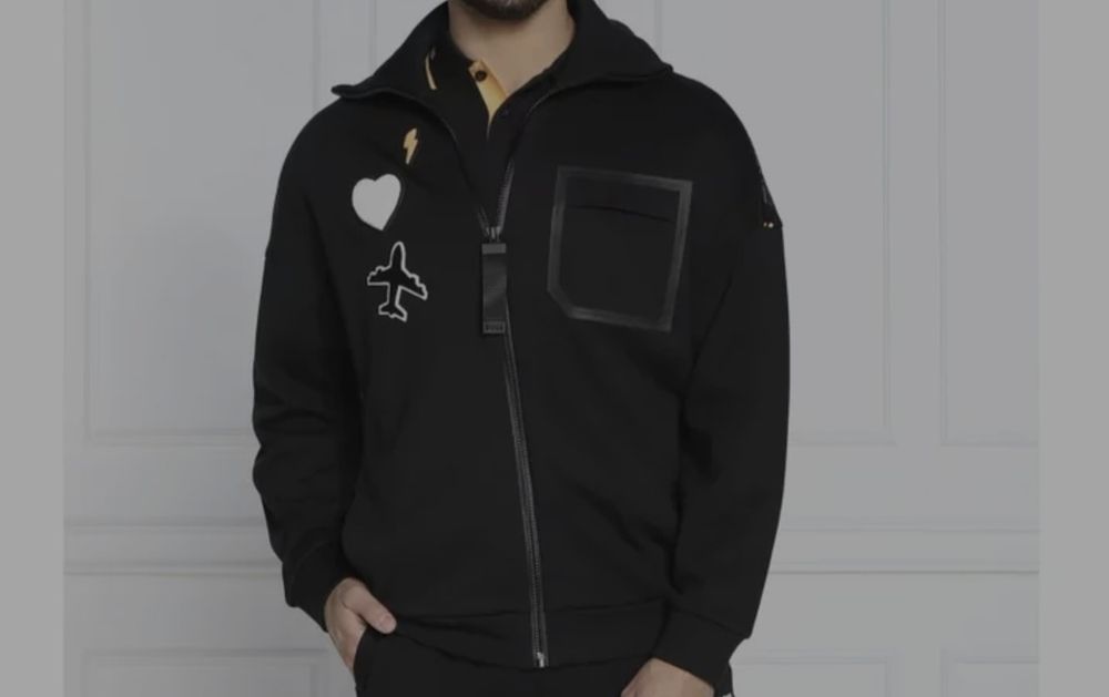 Чоловіча толстовка на блискавці BOSS оригінал