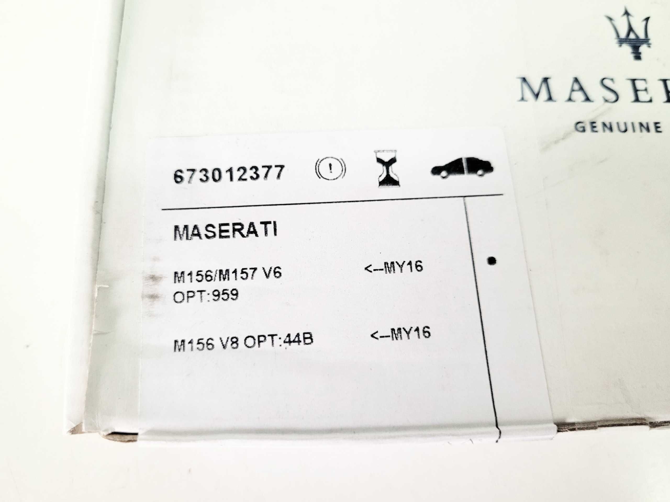 Maserati Ghibli Quattroporte [14-16] - klocki hamulcowe tylne TYŁ