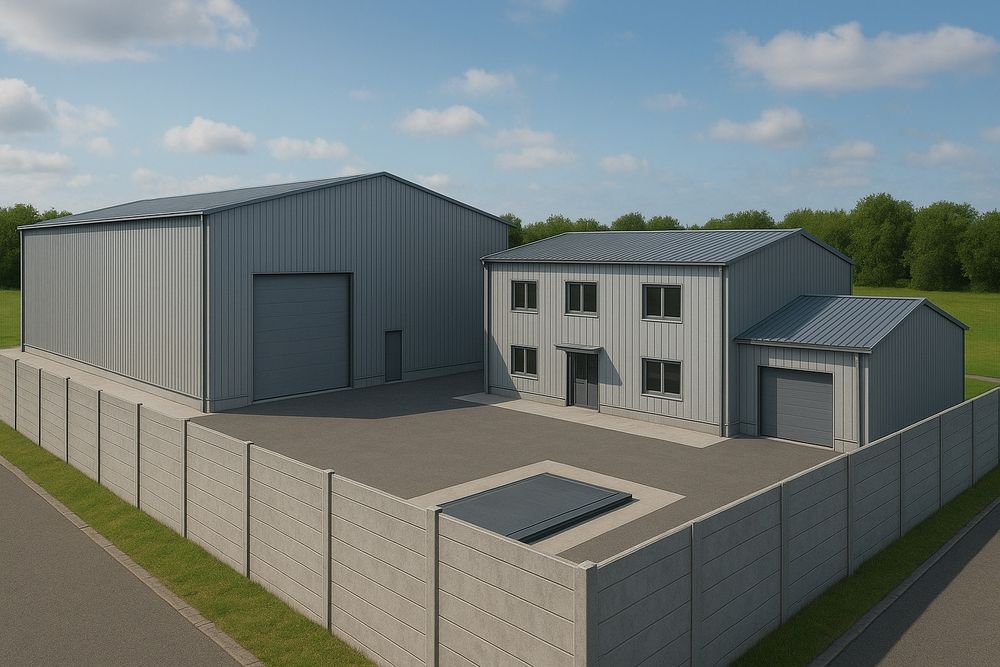 Wynajmę 2 hale 900m2  z biurem , Teren 1 ha,.