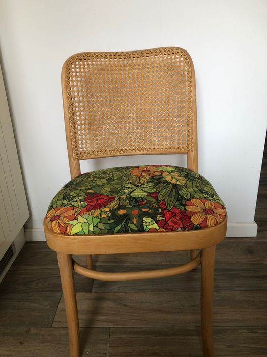 Krzesła ratan gięte tapicerowane