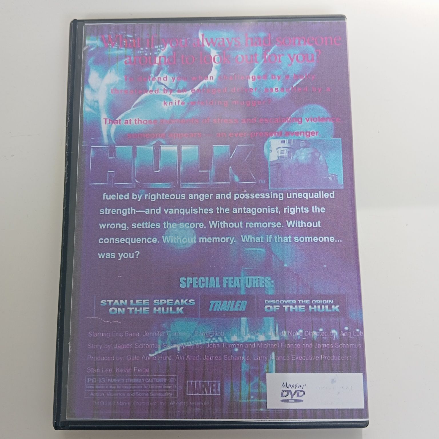 Hulk, DVD w wersji org. Super cena