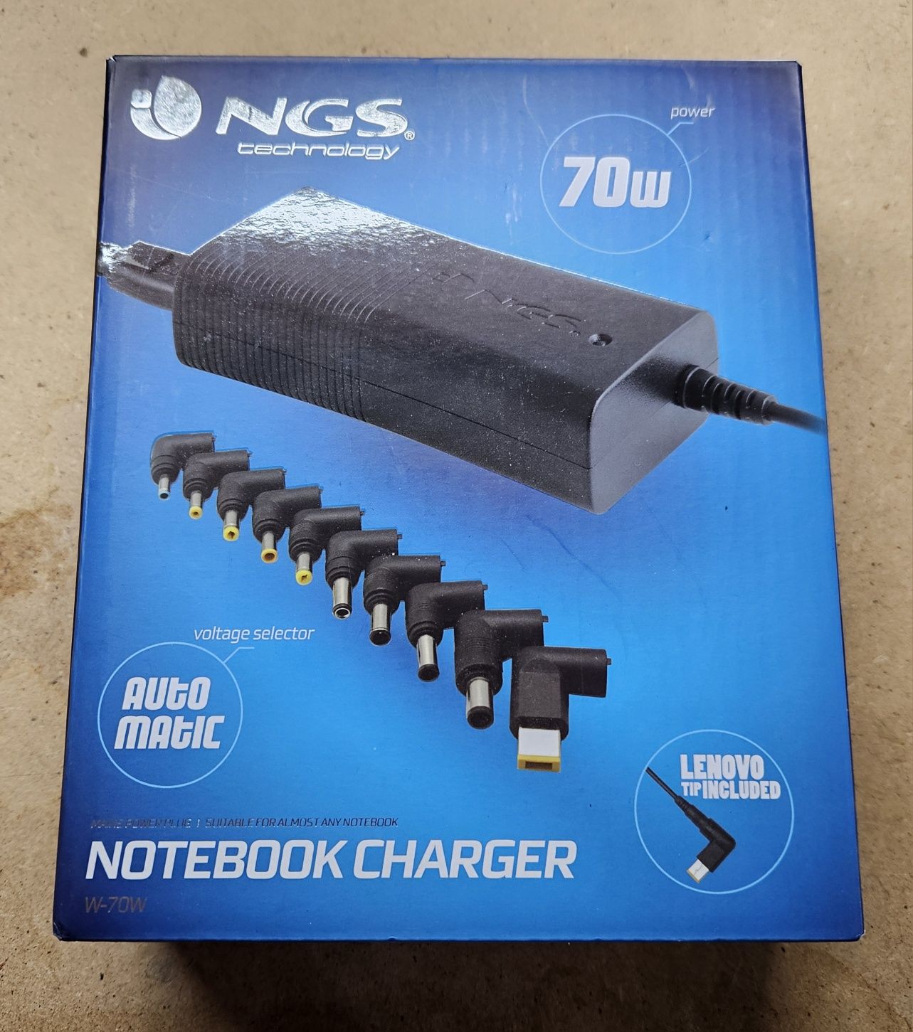 Carregador NGS 70W Novo