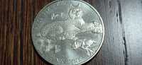 Монета две гривны 2001 г. *Рысь обыкновенная*