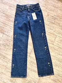 Джинси Zara, джинсы женские прямые S