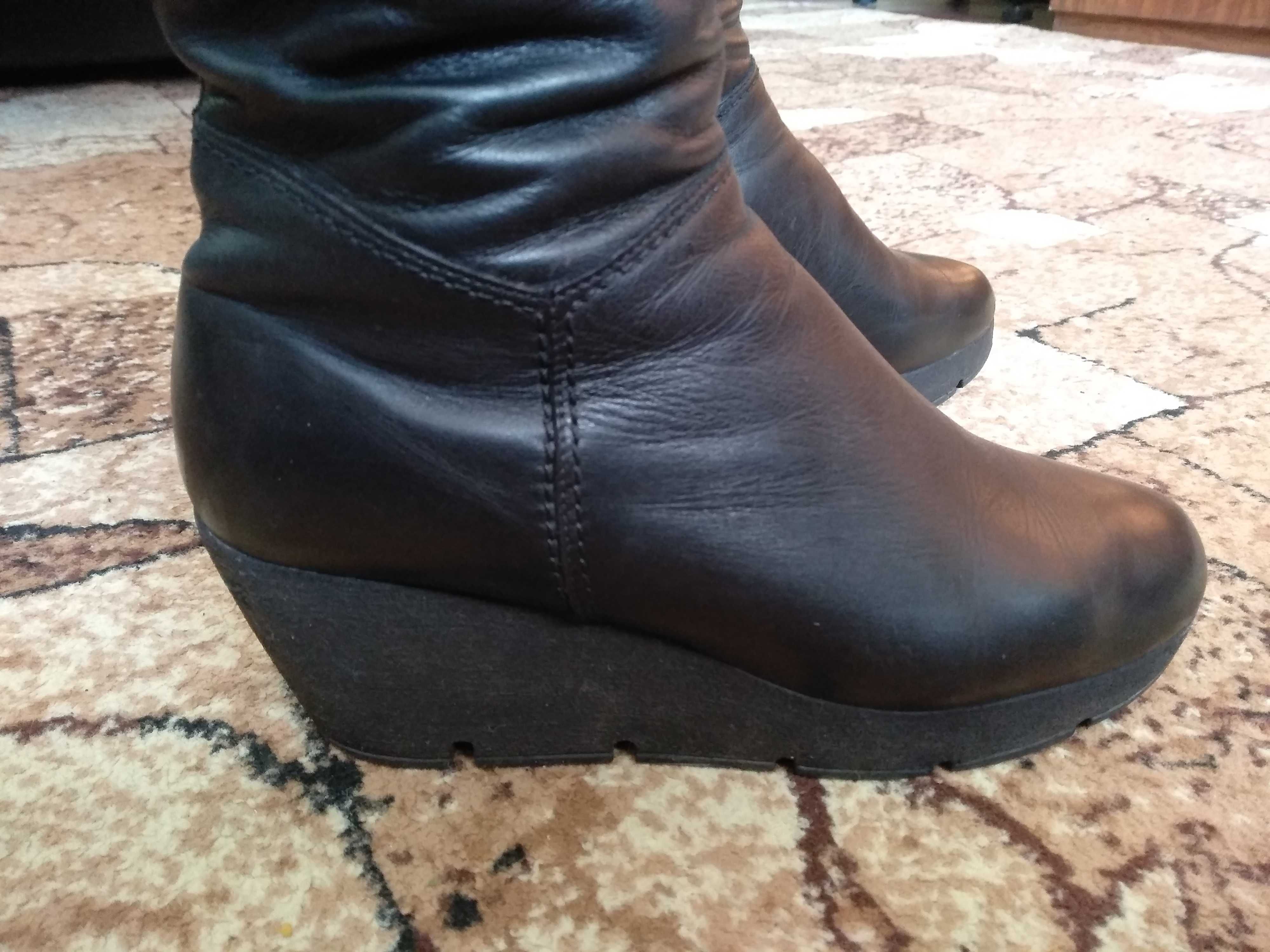 Сапоги чоботи зимові жіночі VIKO з натуральної шкіри,39 р-р, 25см