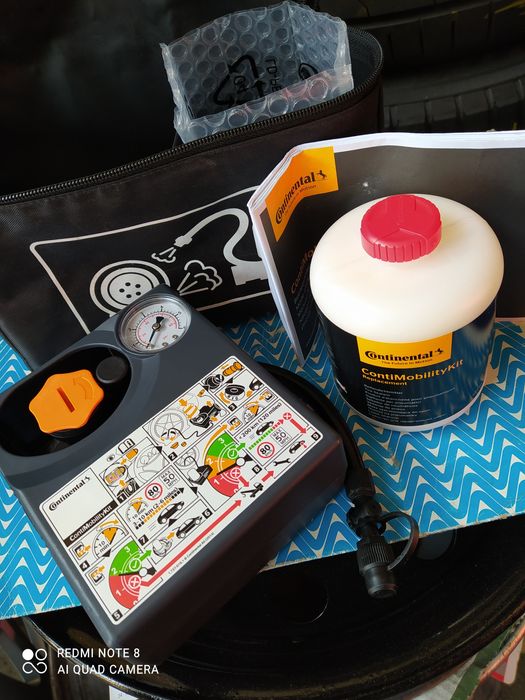 Новий автокомпрессор 7 bar Continental+ герметік