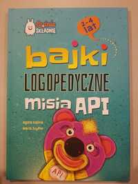 Bajki logopedyczne misia API 2-4lata