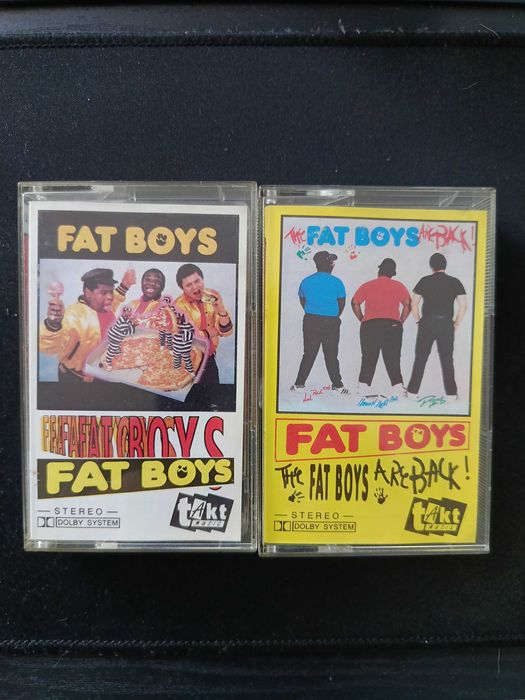 Kasety magnetofonowe Fat Boys 2 sztuki.