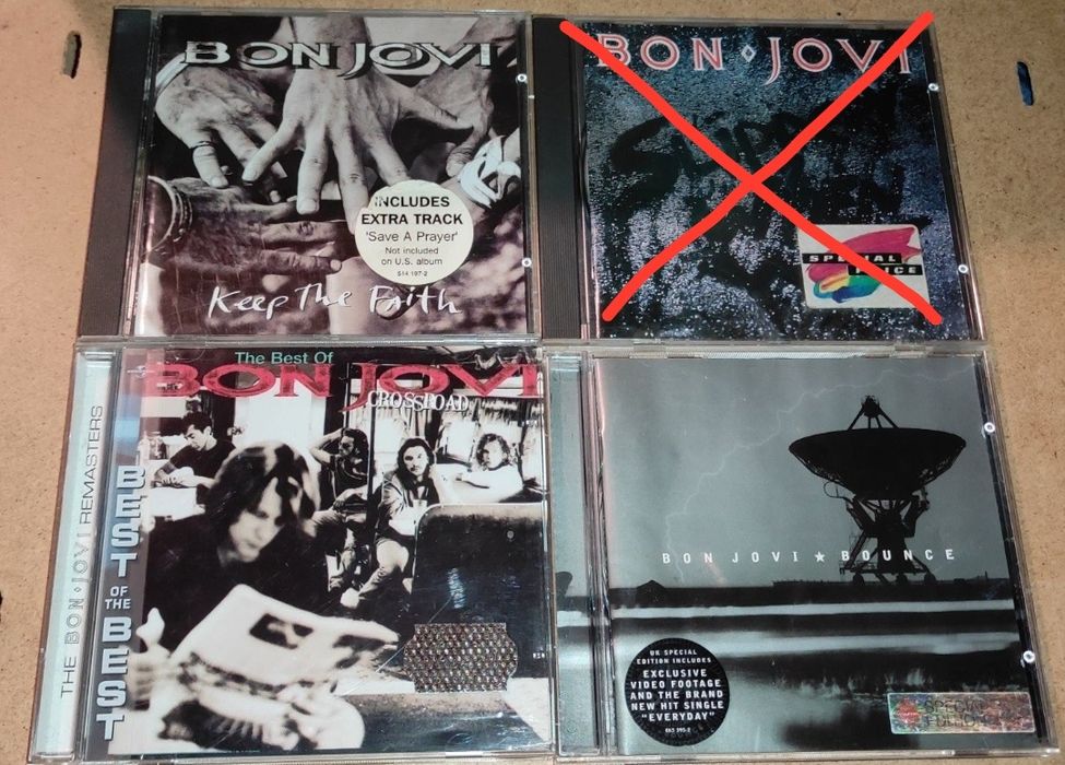 Bon Jovi, trzy płyty