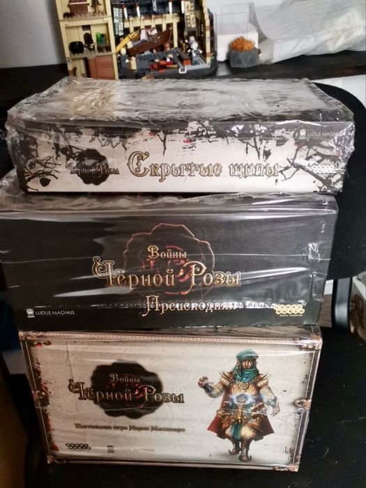 Настільні ігри Kemet, Black Rose Wars, SeaFall, Rising Sun,