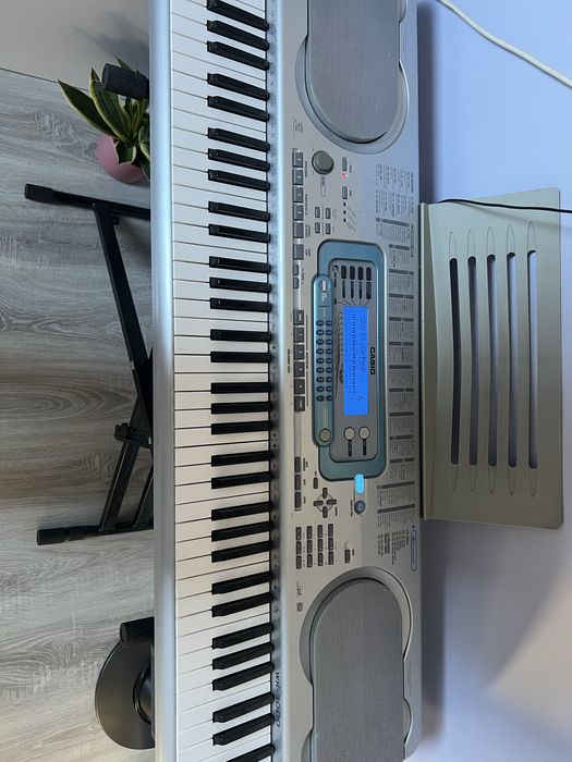Keybord casio wk-3000 + nóżki regulowane w komplecie