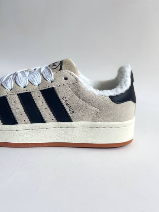 Женские Кроссовки С МЕХОМ (36-41) Новые Адидас Кампус зимние