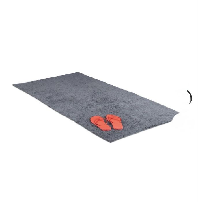 Dywanik łazienkowy szary