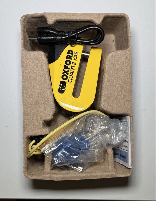 Cadeado Disco Alarme Oxford XA6