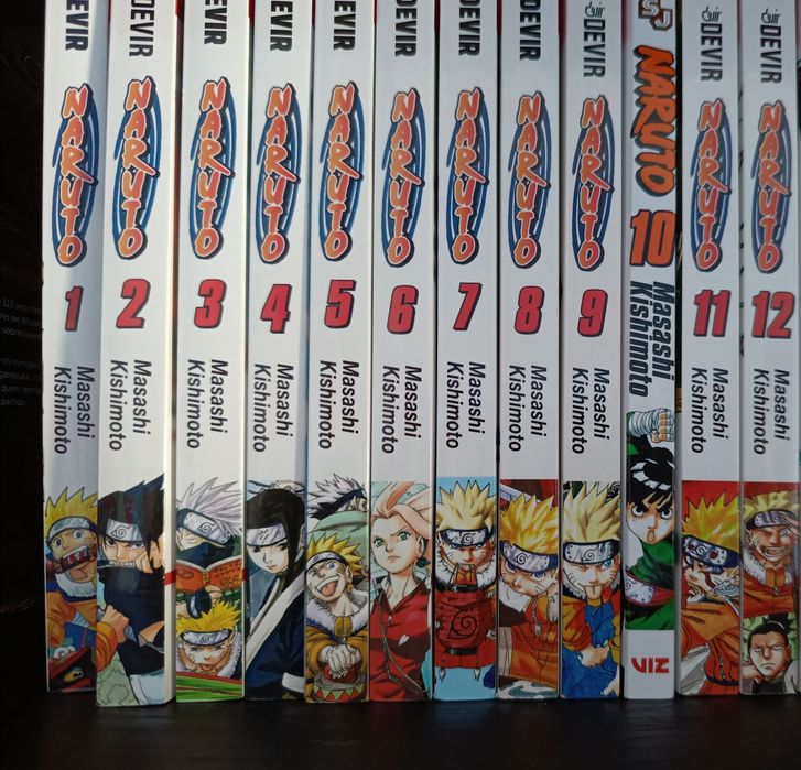 Mangá Naruto | Vol. 1-12