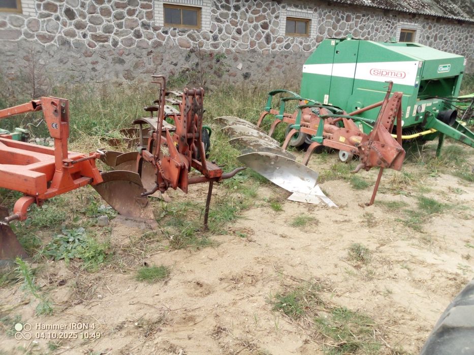 Pług kverneland 3-4 skibowe