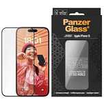 Szkło ceramiczne PanzerGlass Ceramic Protection na iPhone 15 z pozycjo