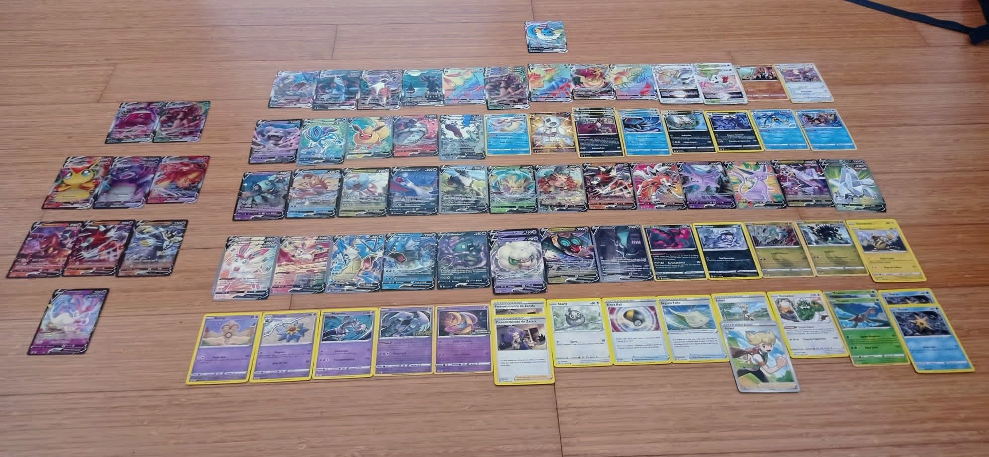 Coleção de 100 Cartas Pokémon