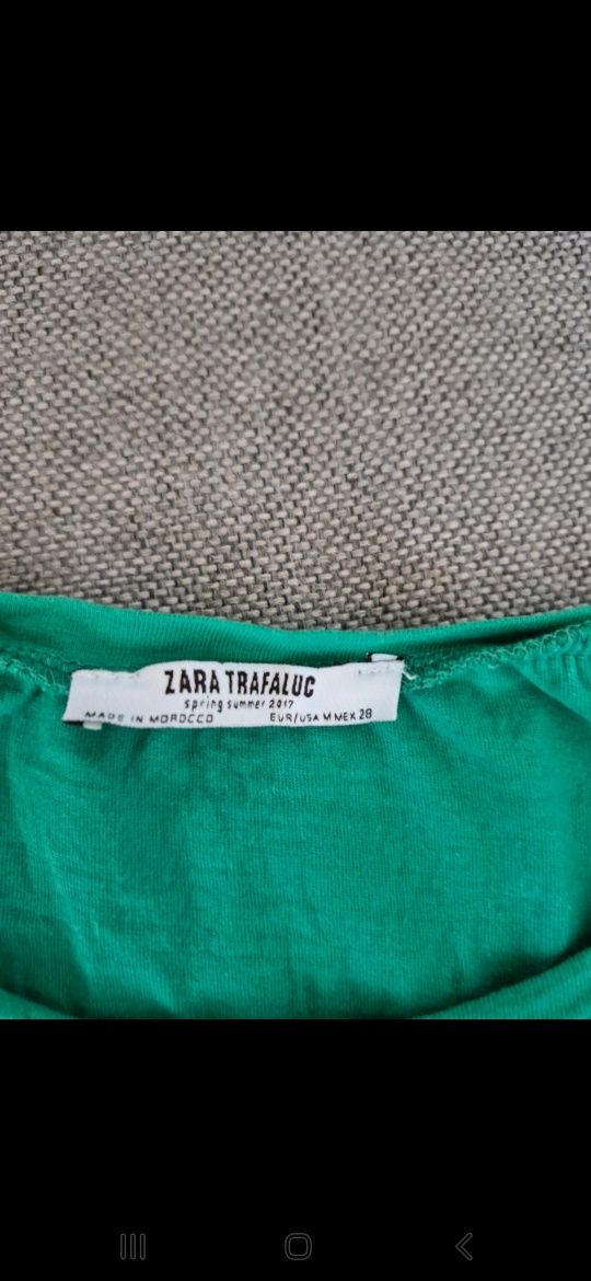 Top Zara M zielony