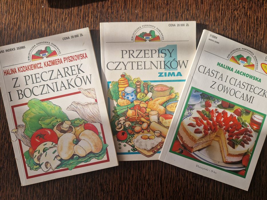 Biblioteczka poradnika domowego 3 szt