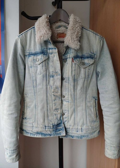 Ocieplana kurtka jeansowa Levi Strauss & Co. rozmiar M