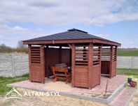 Altany, altanki, wiaty, altanka ogrodowa BEATA 4x4m PRODUCENT