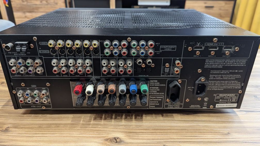 Amplituner Marantz SR4002 + DVD Marantz DV3002 Stan bardzo dobry