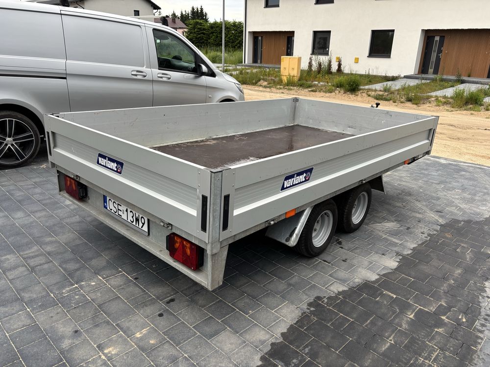 Variant va 2018p3 przyczepa dwuosiowa  jak nowa 2000 dmc