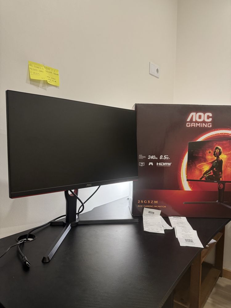 Monitor AOC Gaming 25G3ZM - 240hz / 0,5 ms