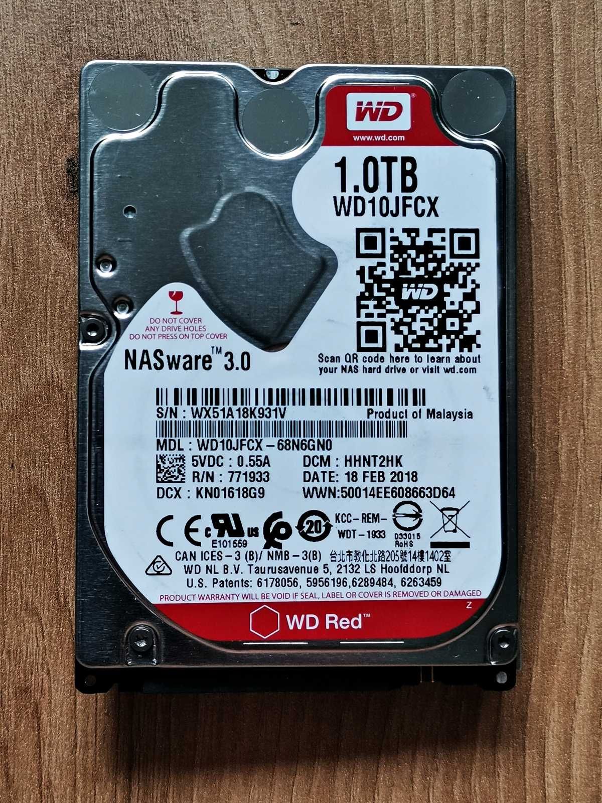 HDD 1TB WD Red 1000gb