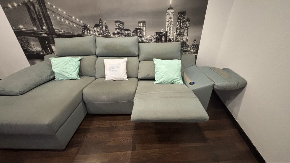 Sofa eletrico 3 lugares