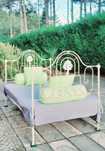 Cama Alentejana Ferro/Antiguidades/Móveis Rústicos-Vintage-Boho