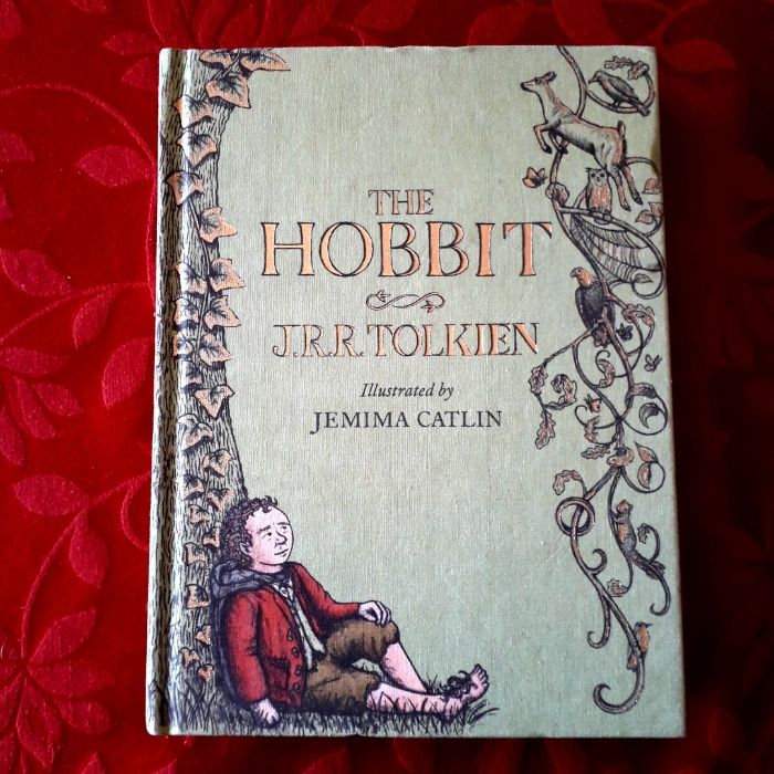 J R R Tolkien - The Hobbit, Ilustrated by Jemima Catlin 2013 NOVO