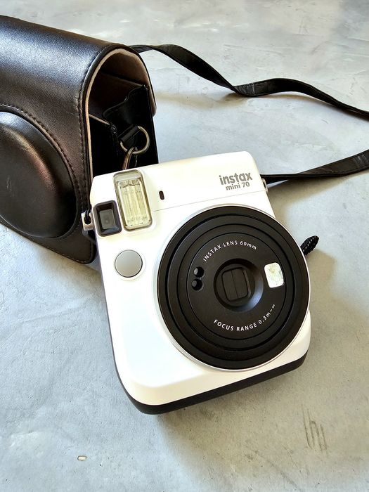 Aparat Instax  Mini 70 + skórzane etui