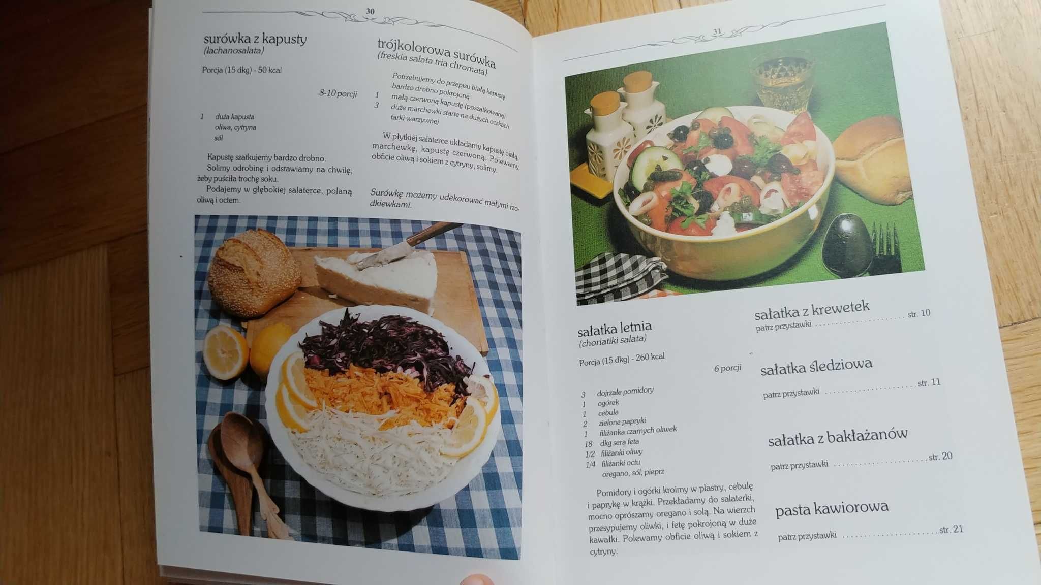 Grecka kuchnia i wina - specjalności regionalne - książka kucharska